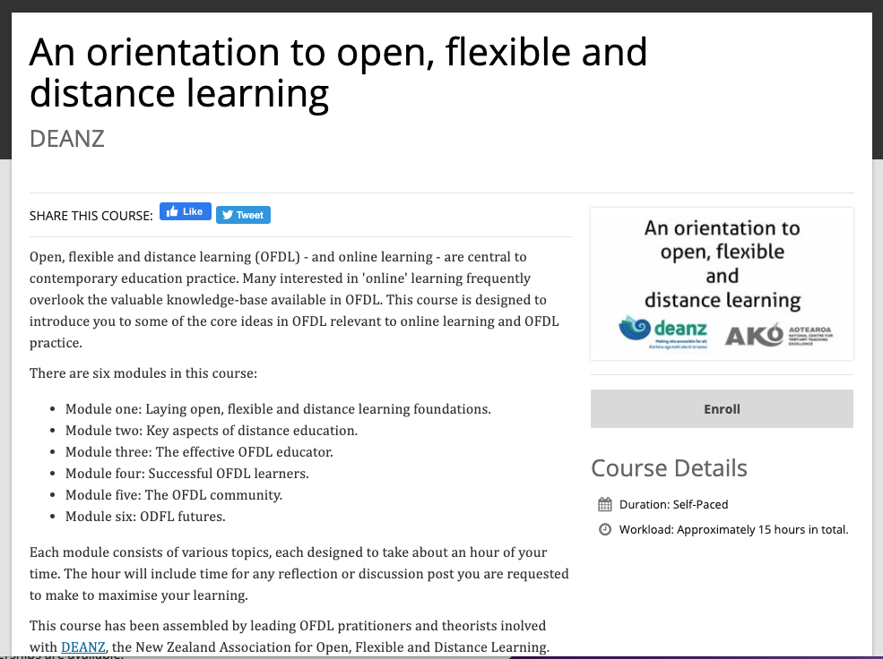 Orientation Course Graphic