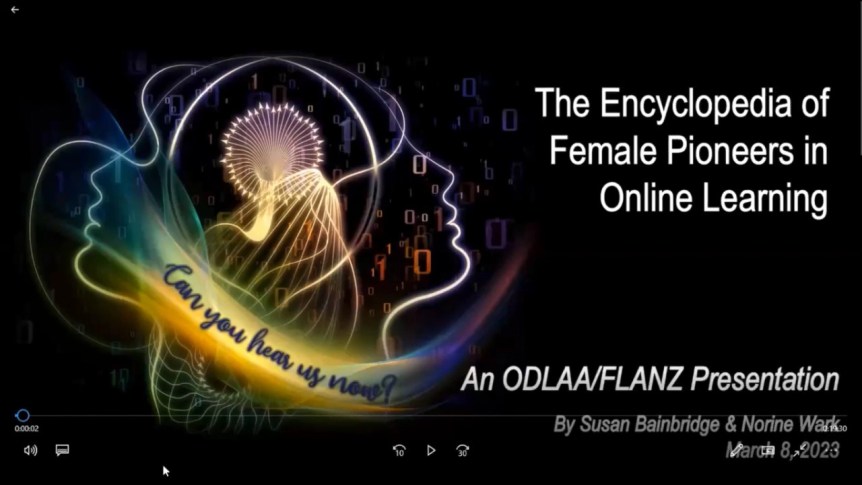 Webinar recap: Female pioneers of online learning
