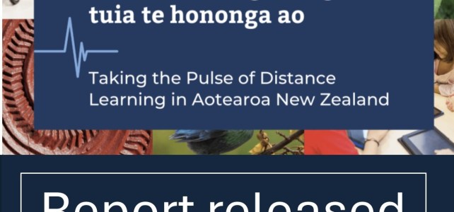 Report into School Sector Distance Learning