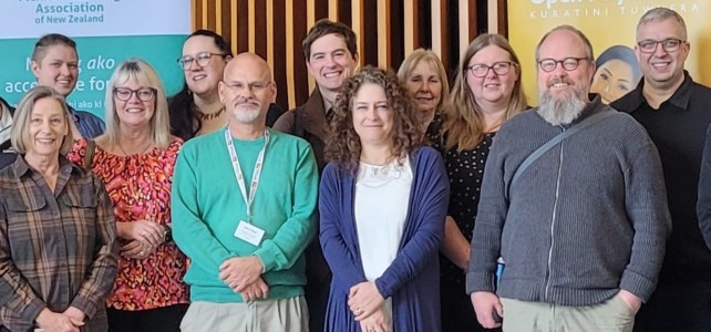 This photo is approximately 30 people who attended the FLANZ 2024 conference.