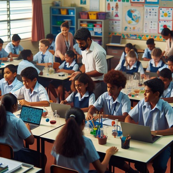 Presentation ‘Empowering STEM educators in Fiji