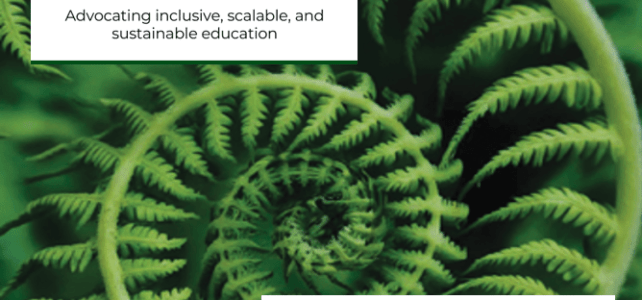 Green Fern Koru with ICDE and FLANZ logos